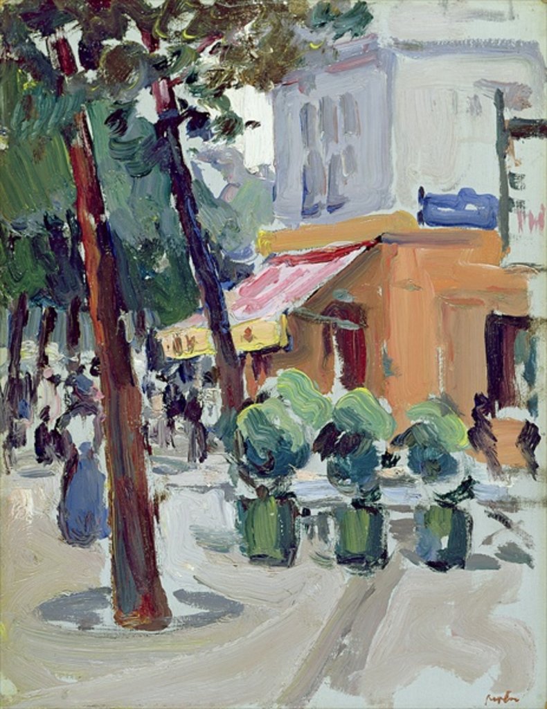 Detail of Luxembourg Gardens, Paris by Samuel John Peploe