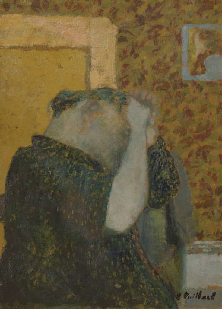 Detail of Madame Vuillard, c.1892 by Edouard Vuillard