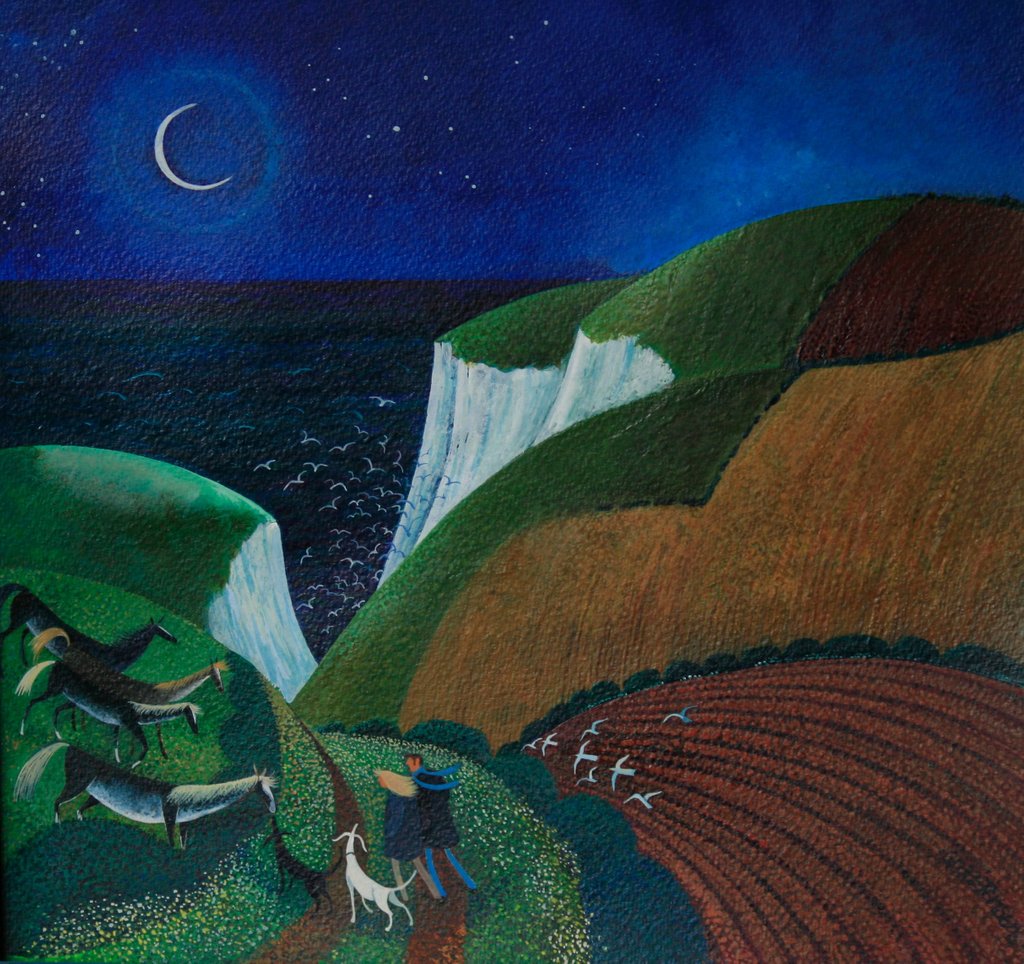 Detail of Evening Stroll, 2013 by Lisa Graa Jensen