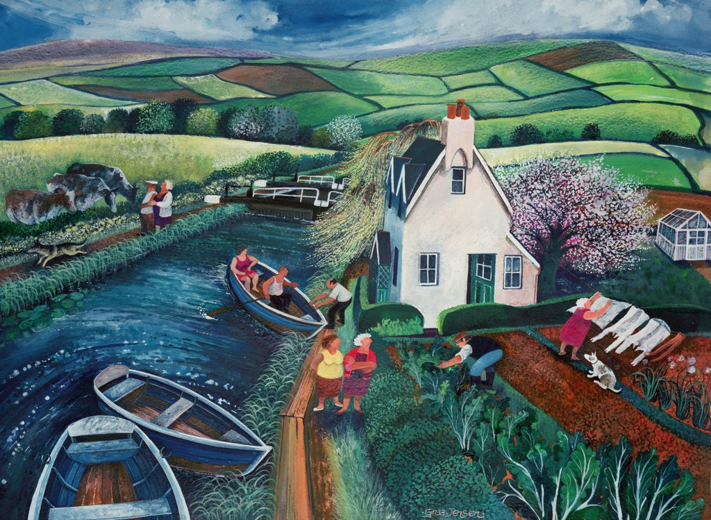 Detail of St Catherines Lock by Lisa Graa Jensen