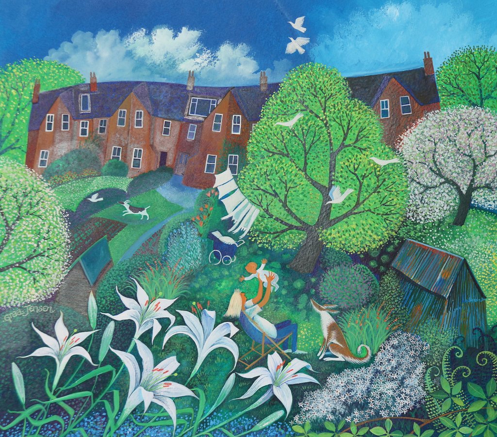 Detail of Mother's Day, 2017 by Lisa Graa Jensen