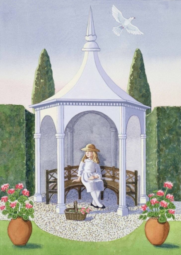 Detail of Summer House by Lavinia Hamer