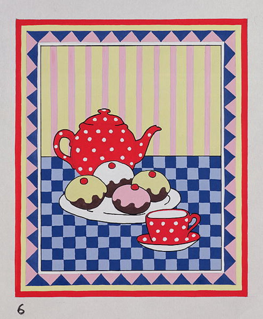 Detail of Teatime by Lavinia Hamer