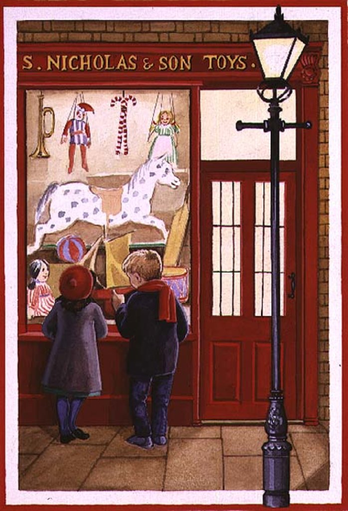 Detail of Window Shopping by Lavinia Hamer