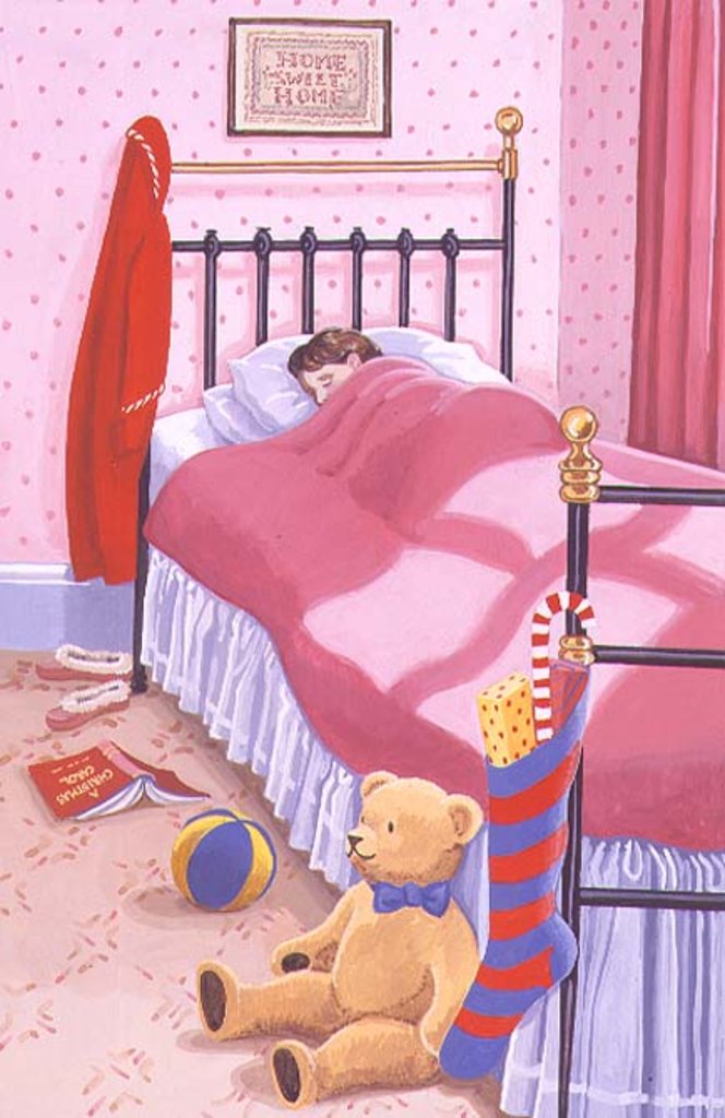 Detail of Christmas Dawn by Lavinia Hamer