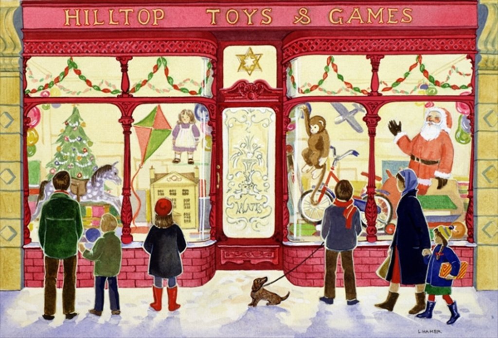 Detail of Hilltop Toys and Games by Lavinia Hamer