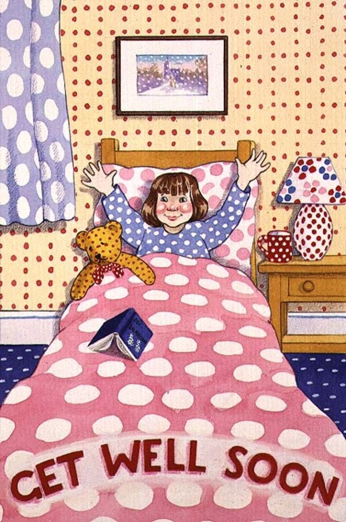 Detail of Get Well Soon by Lavinia Hamer