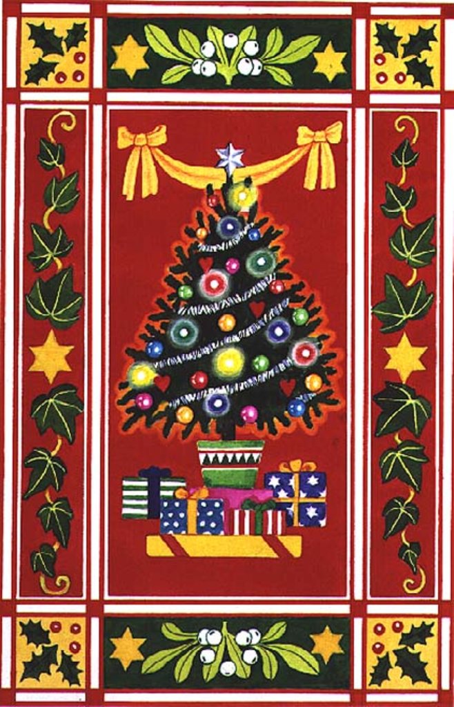 Detail of Christmas Tree by Lavinia Hamer