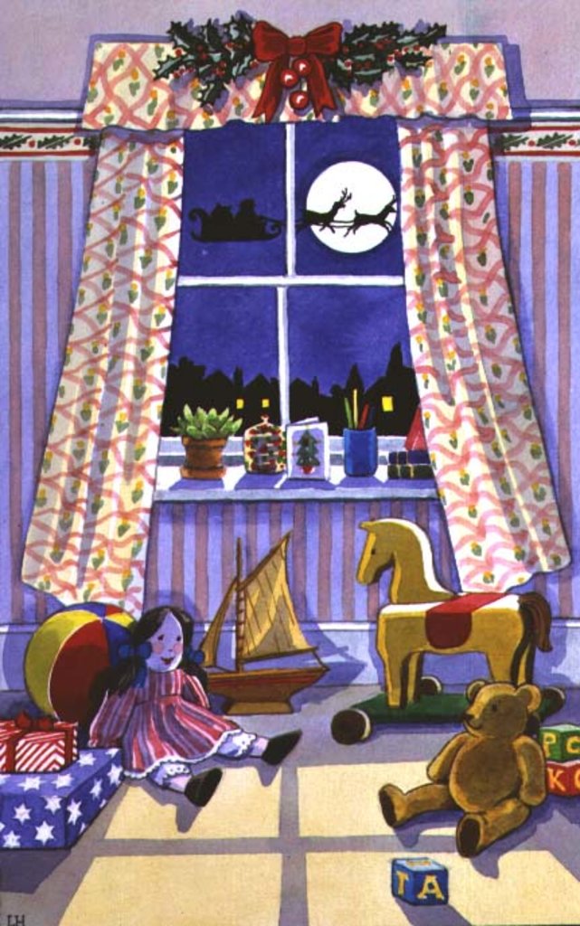 Detail of Midnight Visitor by Lavinia Hamer