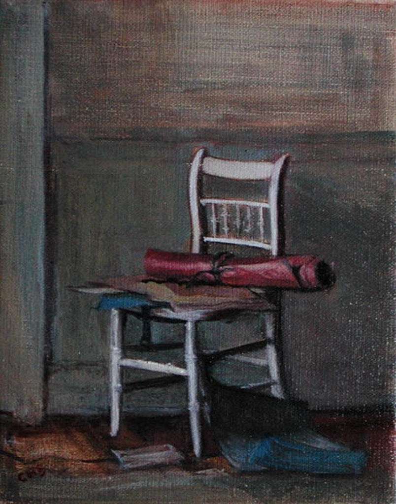 Detail of Corner of the Studio by Caroline Hervey-Bathurst