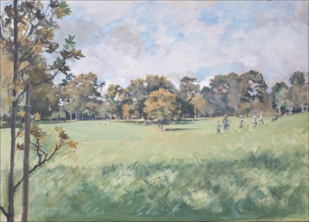 Detail of Early Autumn, 2008 by Caroline Hervey-Bathurst