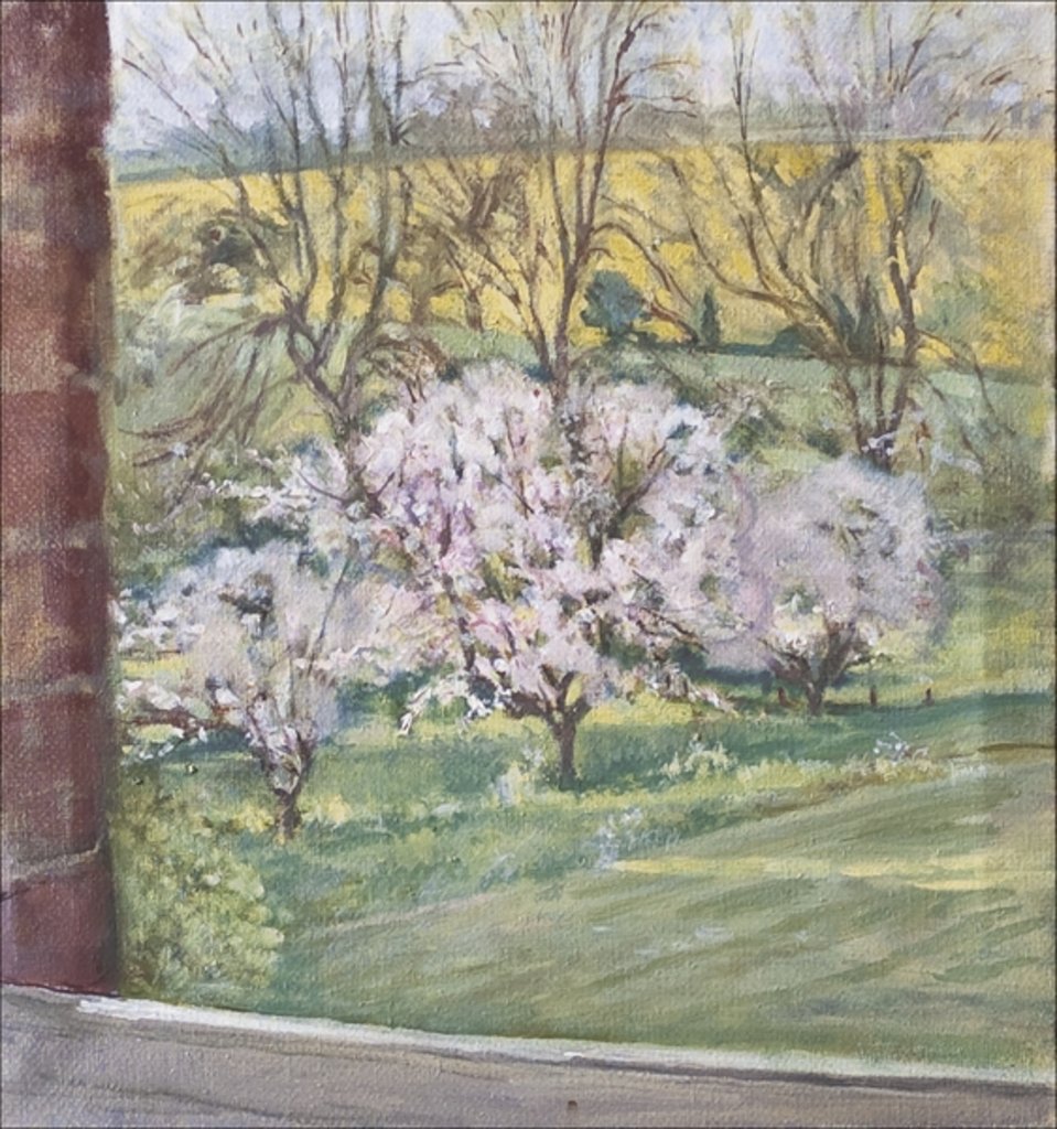 Detail of Spring from Our Window, 2005 by Caroline Hervey-Bathurst
