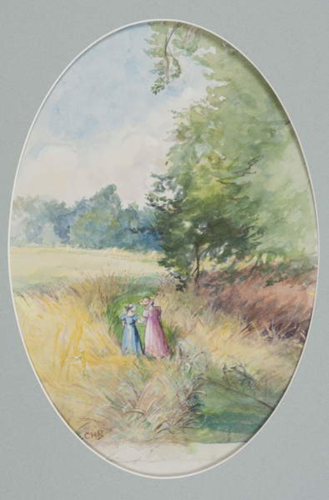 Detail of Our Grand Walk to Weston, 2006 by Caroline Hervey-Bathurst