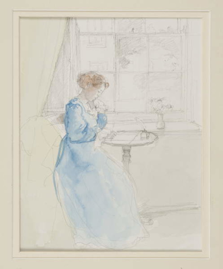 Detail of Oh dear me, I have not time or paper for half I want to say, 2011 by Caroline Hervey-Bathurst