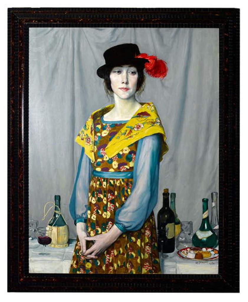 Detail of The Buffet, 1917 by William Strang