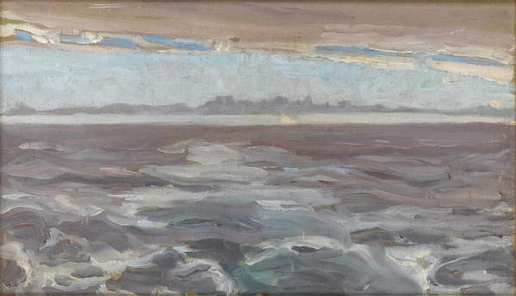 Detail of Distant View of Venice, c.1900 by Arthur Haythorne Studd