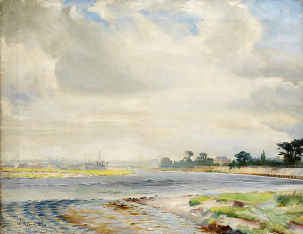 Detail of Estuary by Walter Bonner Gash