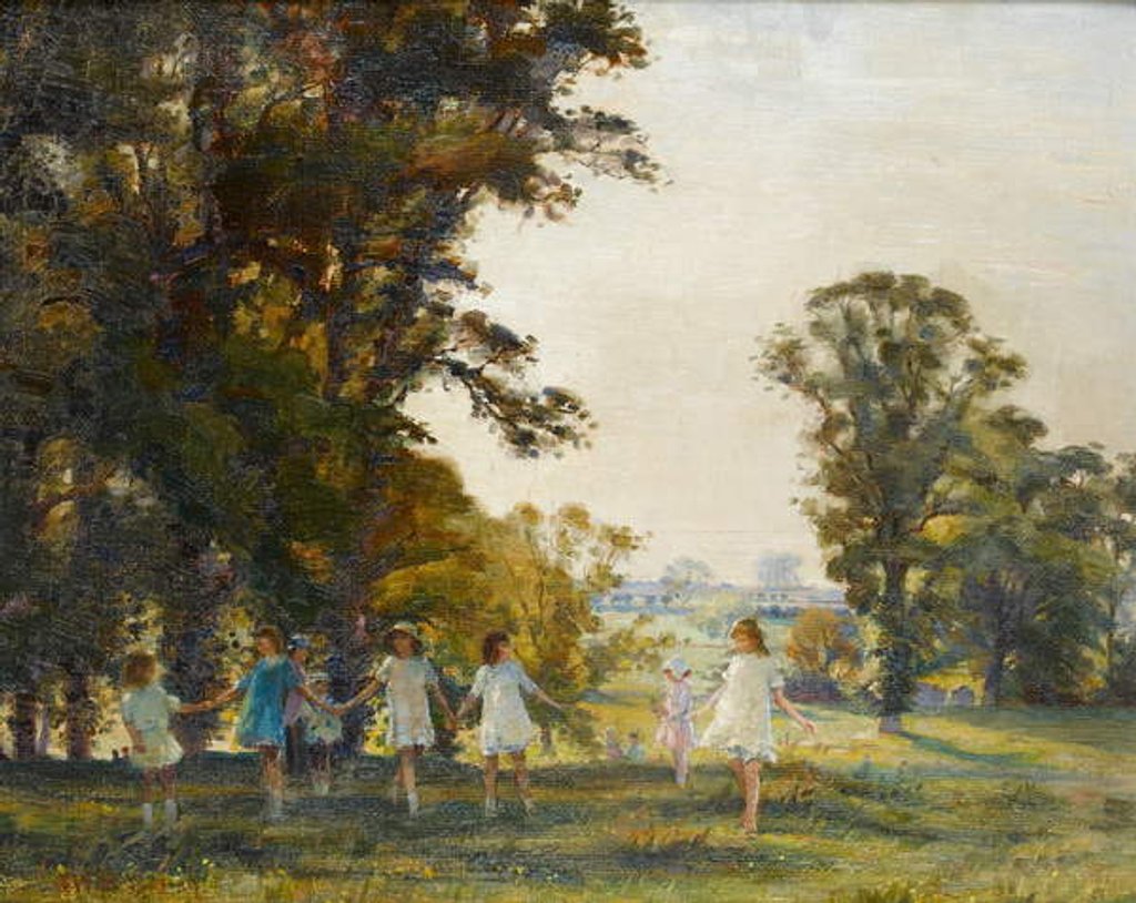 Detail of Children Playing by Walter Bonner Gash