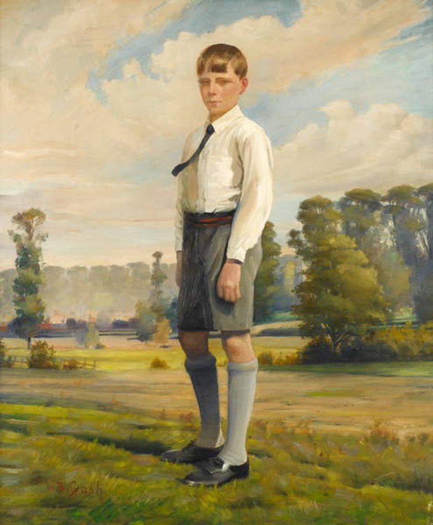 Detail of Young Boy by Walter Bonner Gash