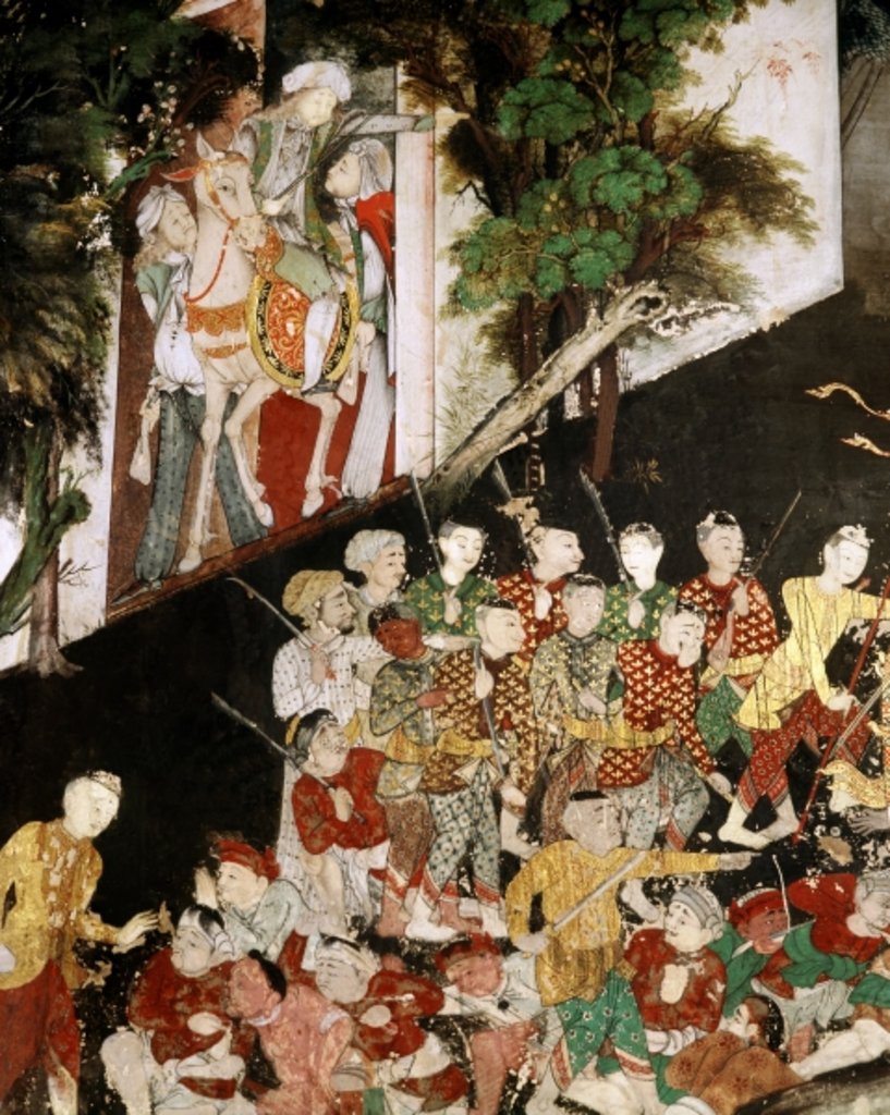 Detail of Mercenaries from the Army of the 101 Kingdoms by School Thai