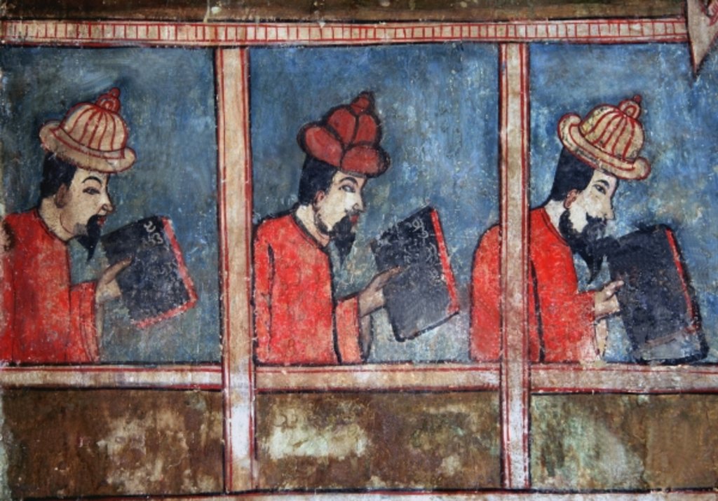 Detail of Detail of Chinese Merchants by Thai School