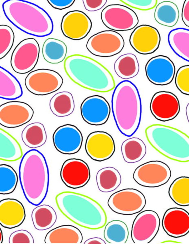 Detail of Candy Spots by Louisa Hereford