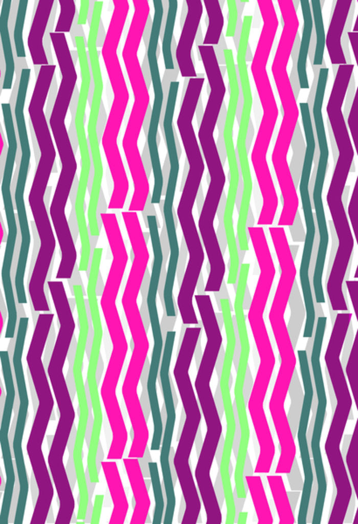 Detail of Zig Zig Stripes, 2014 by Louisa Hereford