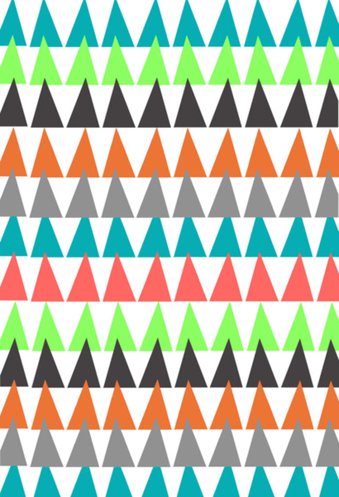 Detail of Triangles, 2015 by Louisa Hereford