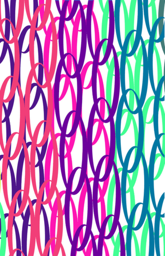 Detail of Overlaid Scrolls, 2015 by Louisa Hereford