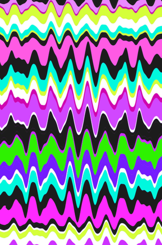 Detail of Wavy Stripe, 2015 by Louisa Hereford