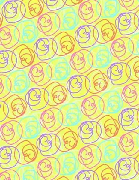 Detail of Doodles, 2011 by Louisa Hereford