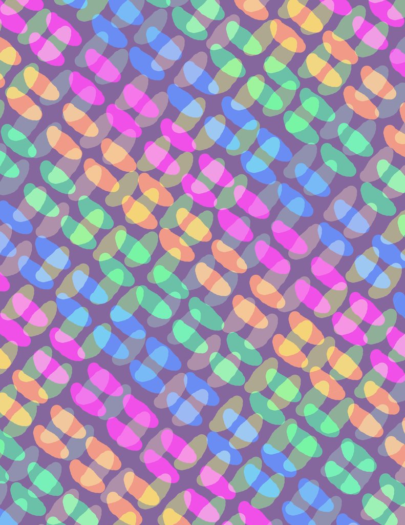 Detail of Dotted Check, 2011 by Louisa Hereford