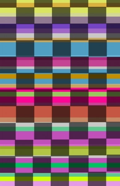 Detail of Colourful Cubes by Louisa Hereford