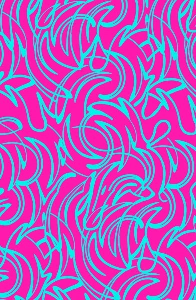 Detail of Swirls by Louisa Hereford