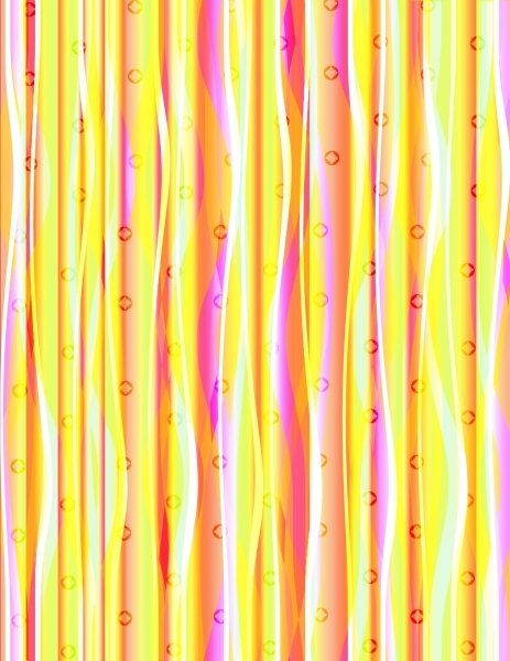 Detail of Wavy Lines by Louisa Hereford