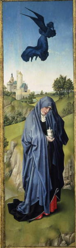 Detail of Mary Magdalene, Crucifixion Triptych, c.1445 by Rogier van der Weyden