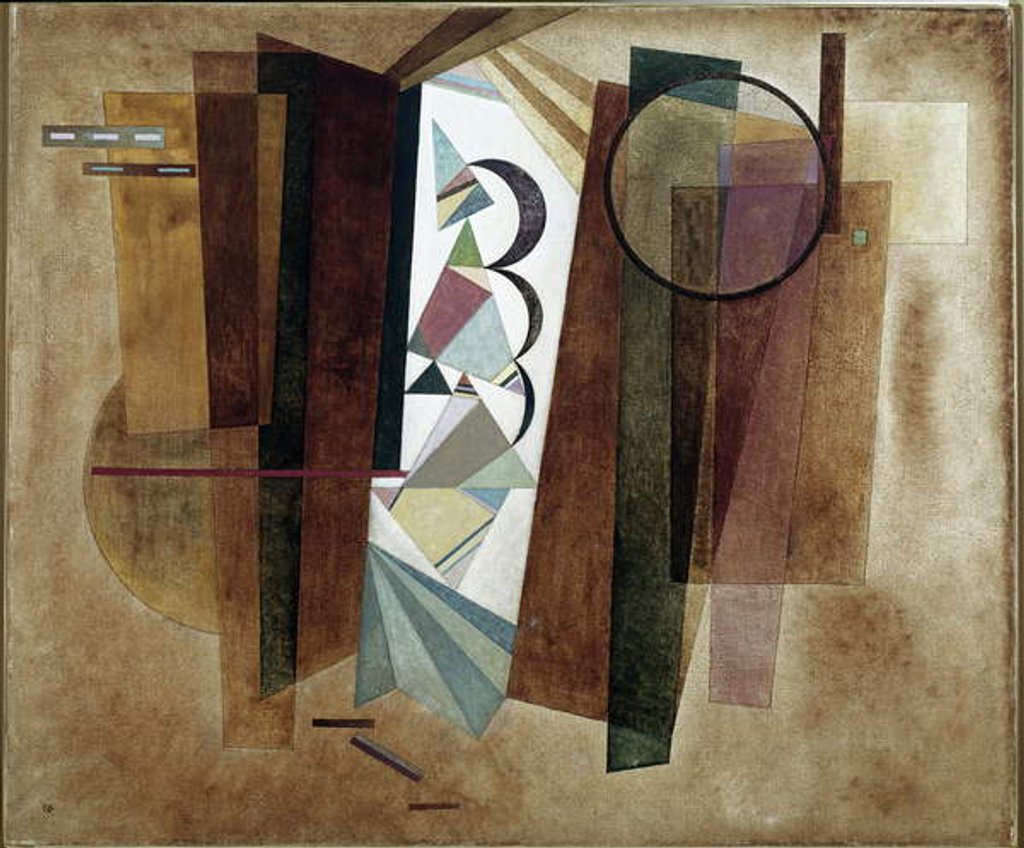 Detail of Development in Brown - Painting, 1933 by Wassily Kandinsky