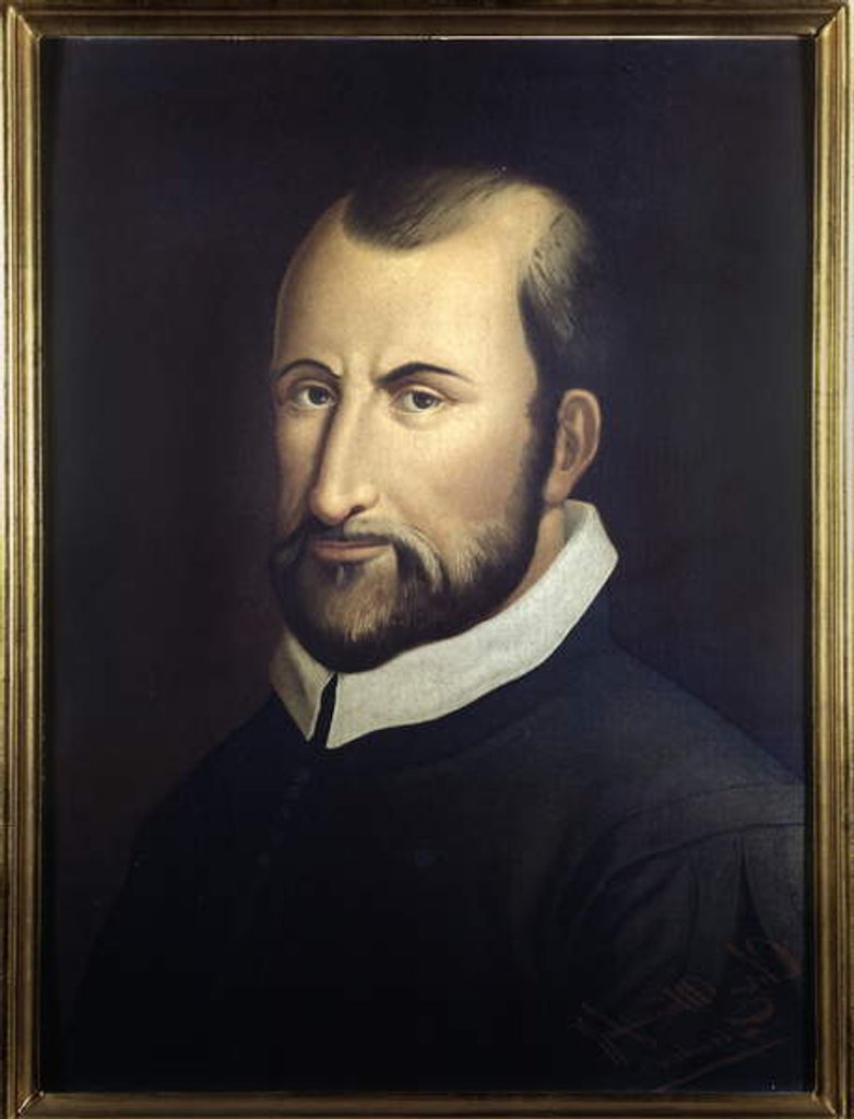 Detail of Portrait of italian composer Giovanni Pierluigi da palestrina. by Italian School