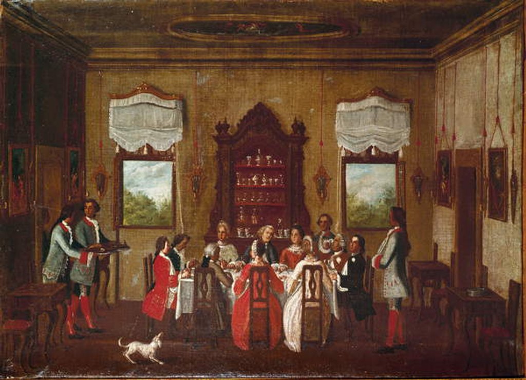 Detail of Reception of Venetian Nobility by Venetian School