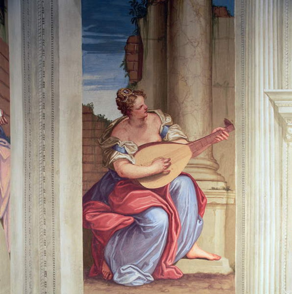 Detail of Music by Giambattista Zelotti