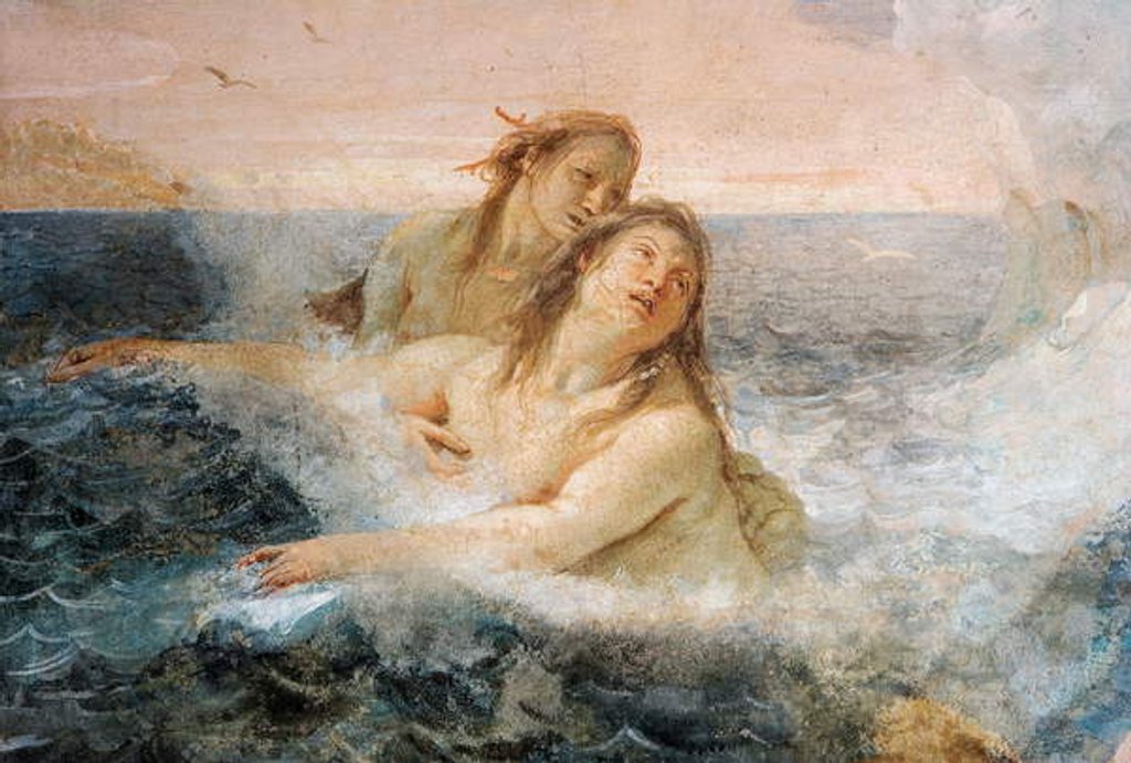 Detail of Detail of Thetis, from Thetis Consoling her Son Achilles by Giovanni Battista (1696-1770) Tiepolo