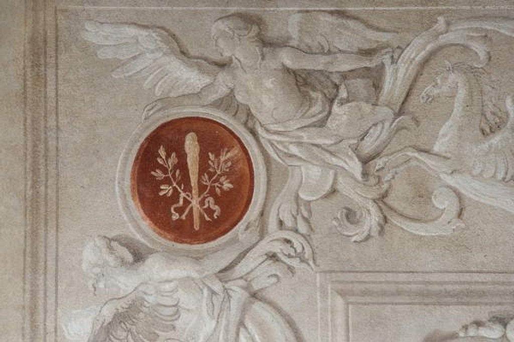 Detail of Detail of fresco by Giovanni Battista (1696-1770) Tiepolo