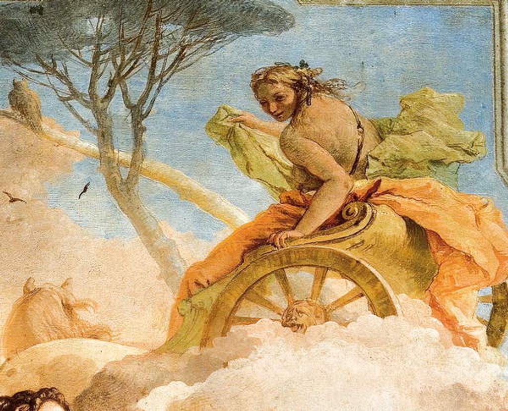 Detail of Detail of Armida, from Armida Abducting the Sleeping Rinaldo by Giovanni Battista (1696-1770) Tiepolo