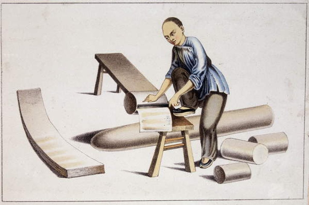 Detail of Paper Production by School Chinese