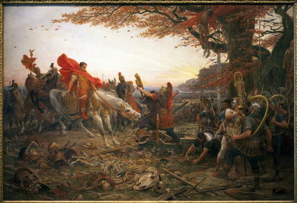 Detail of Germanicus after the Disaster of Varus by Lionel Noel Royer