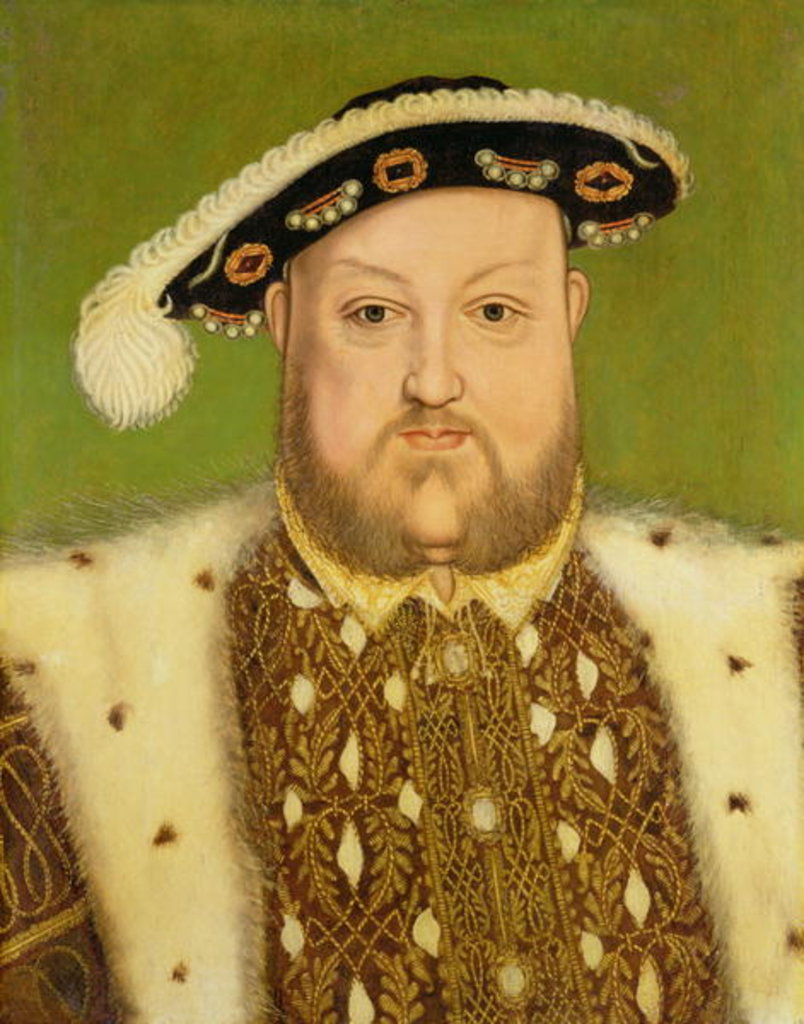 Detail of Portrait of Henry VIII by Hans Holbein the Younger