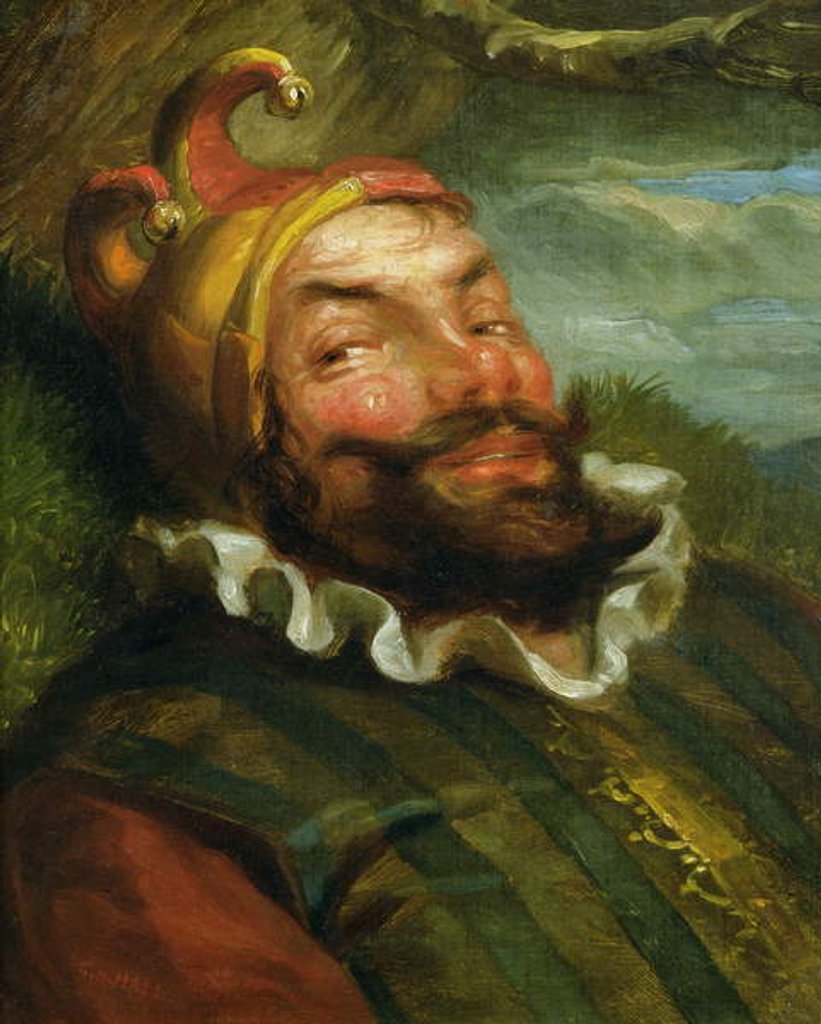 Detail of The Jester by George Henry Hall