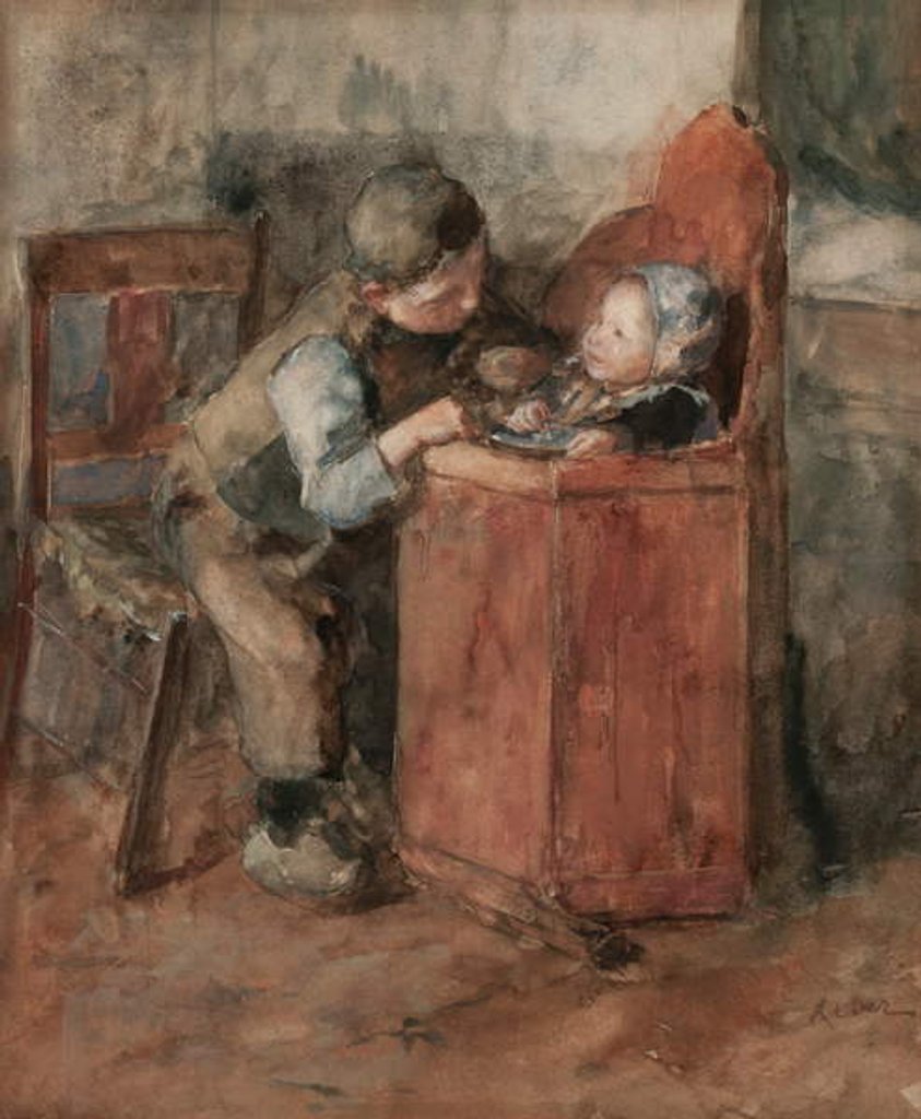Detail of Brotherly Love by Jacob Simon Kever