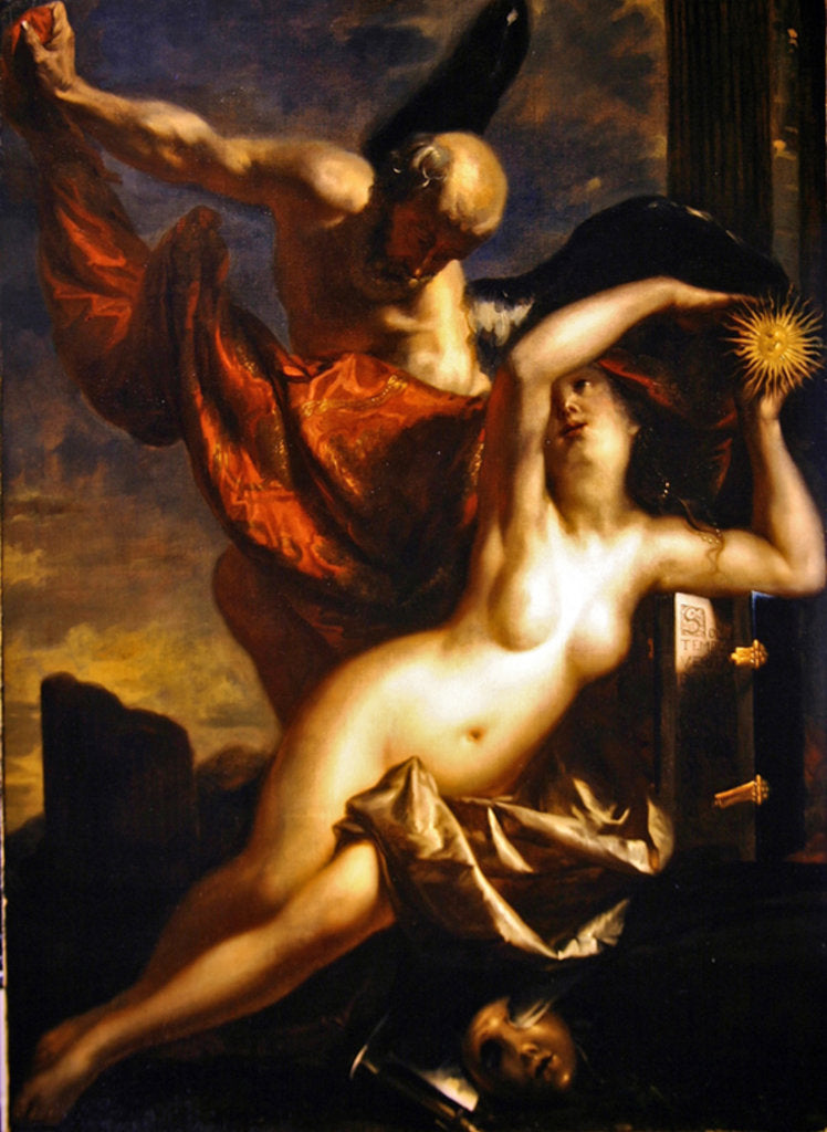 Detail of Time Revealing Truth, c.1650 by Theodore van Thulden