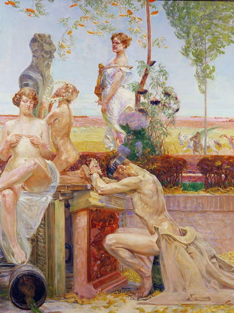 Detail of Allegorical Figures, 1913 by Jacek Malczewski